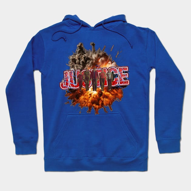 Justice-ville USA Hoodie by The Store Name is Available